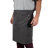 Collins Mixologist Apron Black Waxed Canvas with Corkscrew and Bottle Opener - Bartender Kit Apron - BBQ Apron
