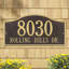 Rolling Hills 2-Line Wall Address Plaque-208618503-208618556