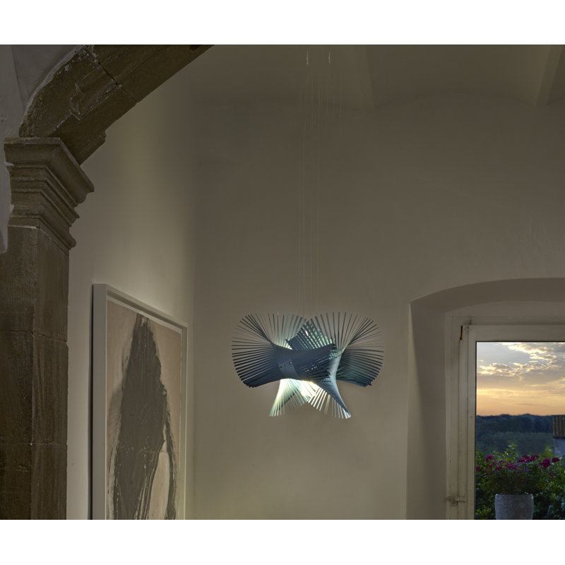 Minimikado 1 - Light Pendant, Blue, E26