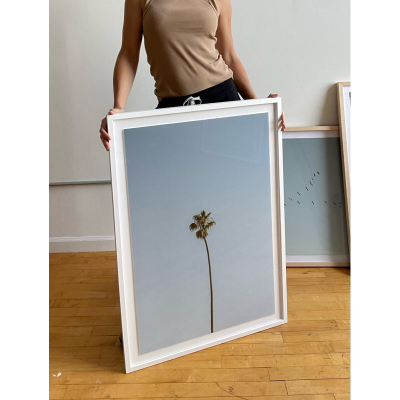 Plants & Flowers Print, White, 36" H x 24" W x 1.88" D