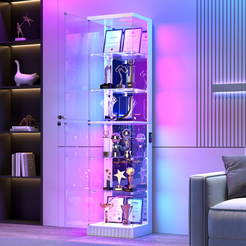 Display Cabinet, White