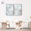 Hazy Coasts Canvas Print Boho Gold Wall Decor Set by Art Remedy, Black Frame, 10 x 15-807789158-807789152