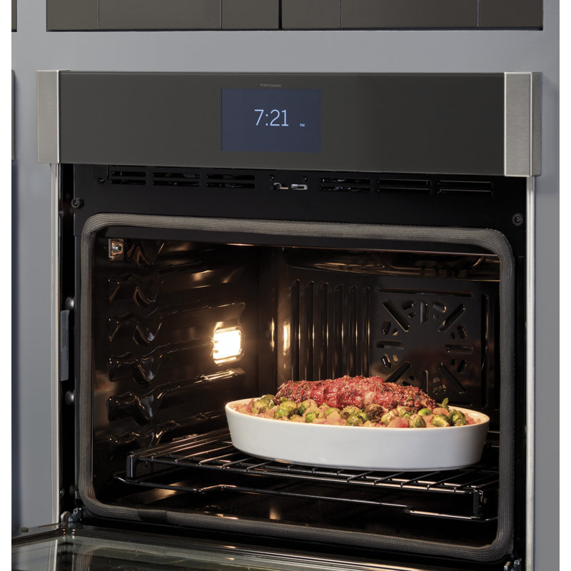 GE Profile Smart Appliances 29.75" Smart Convection Electric Double Wall Oven with In-Oven Camera and No Preheat Air Fry