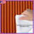 Orange Vertical Stripes Comforter-123586752