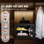Coffre-fort mural de 14 litres (0,5 pied cube) en acier avec clavier numérique et 2 clés, dimensions : 35 x 25 x 25 cm (13,8 x 9,8 x 9,8 pouces). Idéal pour protéger l’argent liquide, l’or, les bijoux et les documents à la maison ou à l’hôtel.