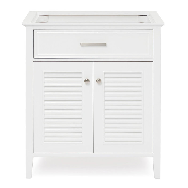 Base de meuble-lavabo simple 31 po Ferree, Blanc