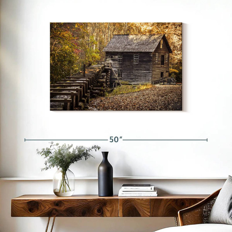 Lilie Historic Mingus Mill, 24" H x 36" W