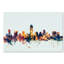 « austin texas horizon blue », impression sur toile tendue-22540747