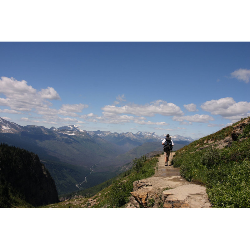 Highline Trail by Lesmcglasson - Wrapped Canvas Print, 20Cm H x 30Cm W