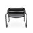 Backyard & Patio Essential Chair: In Matte Black Iron, 23.84 In. Depth, 13.29 Lb Iron Chair , Enhancing Ambiance Of Patio, 25.2"H X 23.84"D,