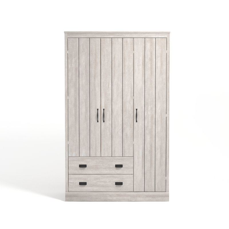 Bristol 3 Door 2 Drawer Wardrobe