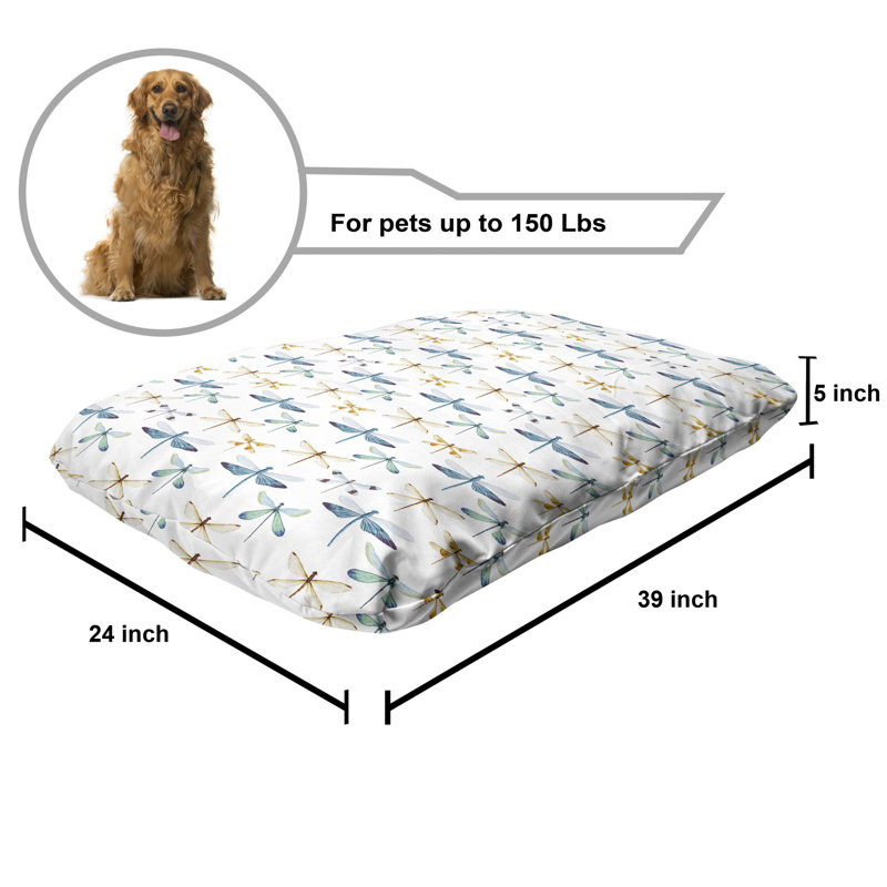 Lit pour chien avec housse amovible Ambesonne
