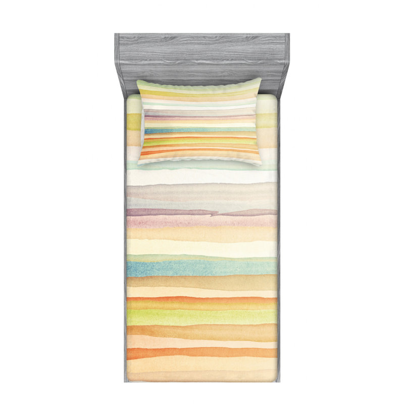 Microfiber Sheet Set, Twin XL Sheet Set with Fitted Sheet