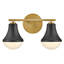 Éclairage pour meuble-lavabo Joss & Main Capulet-396692027