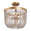 Plafonnier semi-encastré 3 lumières Boho Farmhouse