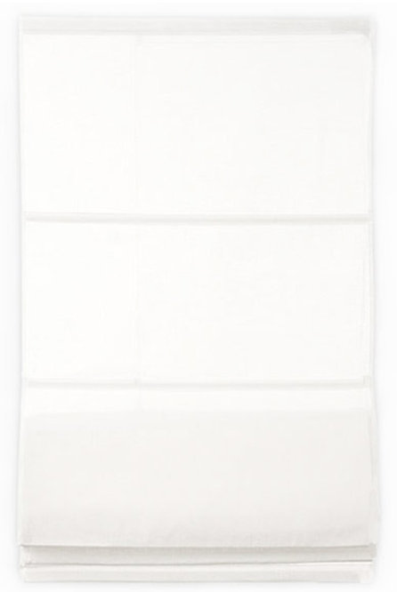 Carlina Sheer Roman Blind, White