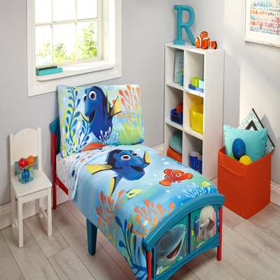 Ensemble de literie enfant 4 pièces find dory ocean