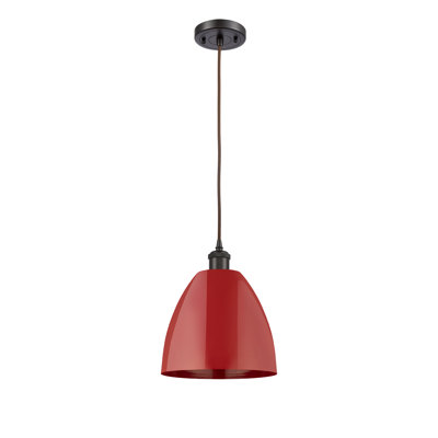 Luminaire suspendu conique 1 lumière