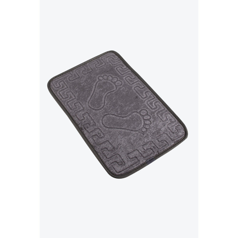 Tapis pour salle de bain Marg, Fumée
