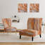 Fauteuil de chambre rembourré Mid-Century