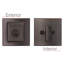 Prestige 380 Square Single Cylinder Deadbolt Featuring SmartKey® Security