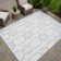Machine Washable Indoor/Outdoor Bourkelands ACN2344 Geometric Rug