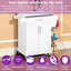Îlot de cuisine mobile avec tiroir de comptoir et tablettes en acier inoxydable 47,5 x 19,7 x 35,6