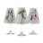 4.75'' H Paper Empire Candelabra Shade