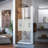 Unidoor 72" H Hinged Frameless Shower Door with ClearMax™ Technology-20961252-39782340