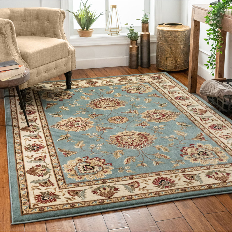 Lankford Oriental Synthetic Area Rug, Rectangle 200 x 280cm