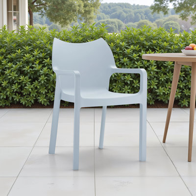 Adrian Stacking Patio Dining Armchair