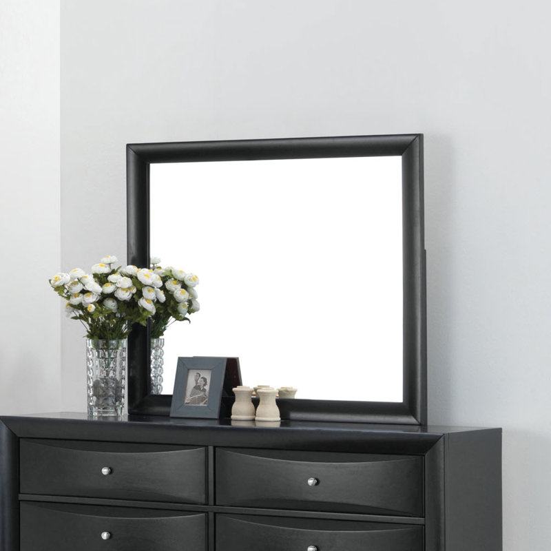 Commode double 8 tiroirs avec miroir Bandzul