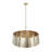 Peep Show Pendant - Sunwashed Silver/Brushed Sienna - 32"W x 18.75"H
