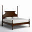 Emily Spindle Four Post Bed-700968626-700968628