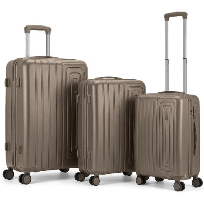 3 PCS SPEEDY SUITCASE SET LIGHT BLUE