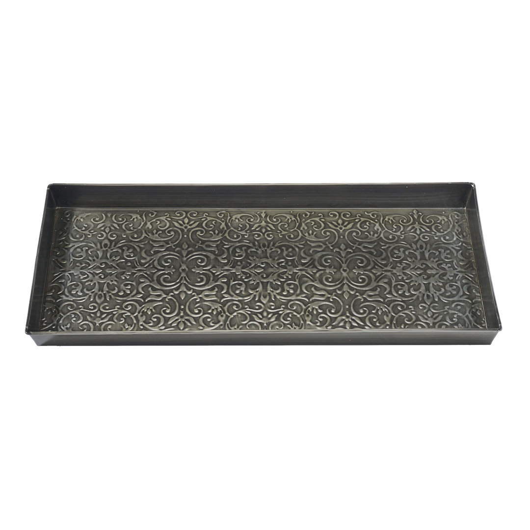 Enchanted Scroll 30 in. x 13 in. Indoor Boot Tray Home Furnishings by Larry Traverso 