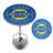 Round Metal Base Dining Table