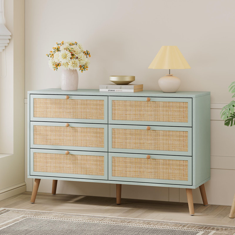 Commode 6 tiroirs Boho