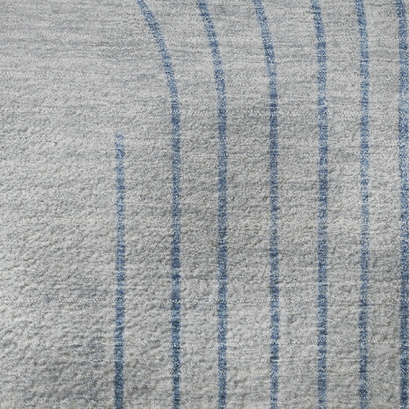 Tapis géométrique de qualité supérieure lavable à la machine Ariel, Rectangle 10 pi x 14 pi