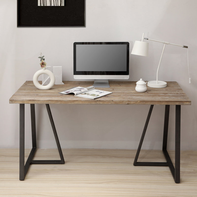 Wispridge Wood & Metal T Leg Banquet Table