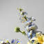 Ornements de fleurs simulées