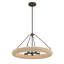 Luminaire suspendu 5 lumières 24 "Aeris