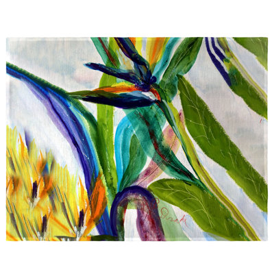 Jessop Polyester No Pattern Rectangle Placemat