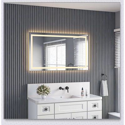 Miroir de salle de bain DEL