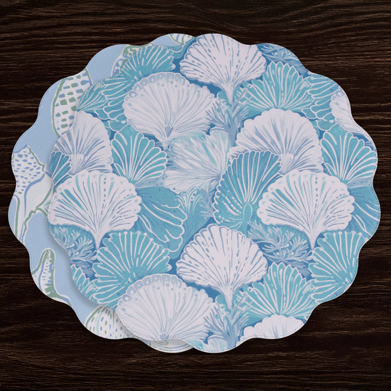 Vida Vinyl Round Placemats