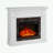 TV Stand with Fireplace Insert, Remote Control and Timer LED Flame-384938689