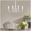 Lustre traditionnel en métal 8 lumières