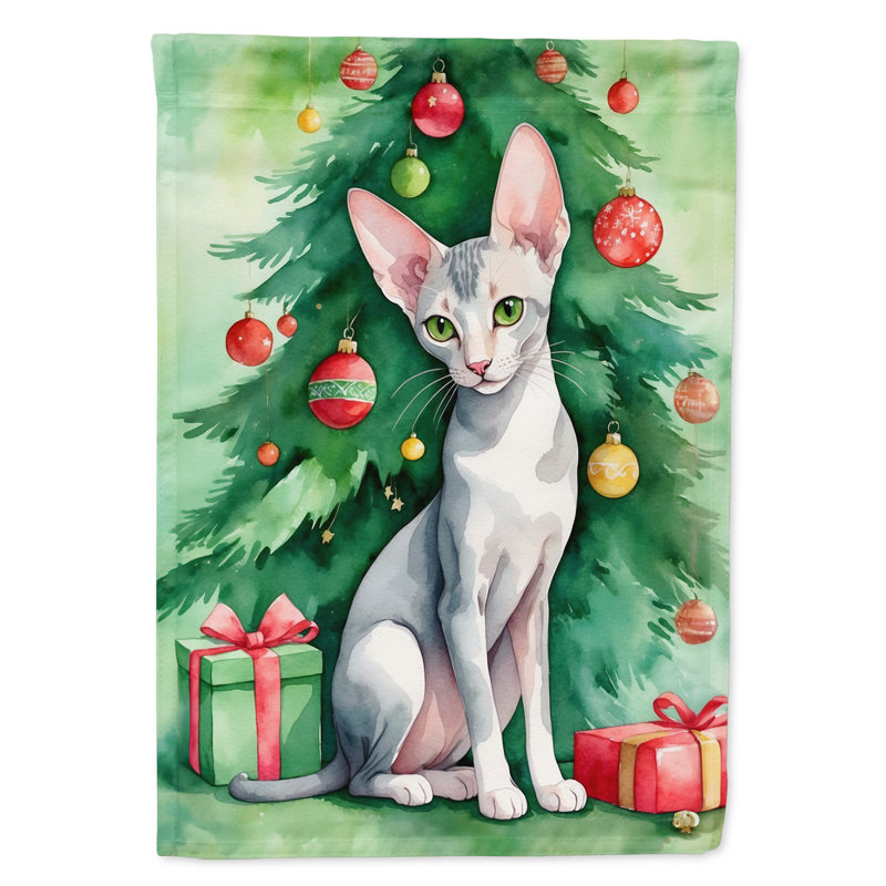 Drapeau de jardin Pixie Bob, Oriental Shorthair