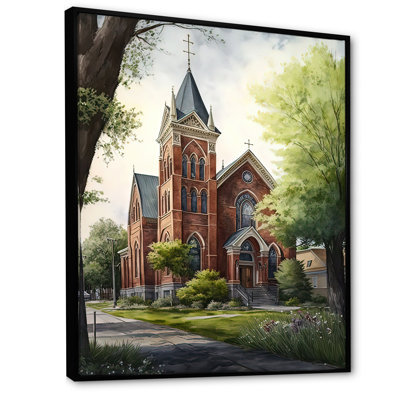 " Curch In Country Town I "