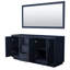 Icon 72" Double Bathroom Vanity Base Only-991785851